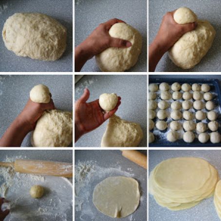 Tortillas de Harina Flour Tortillas (wheat)